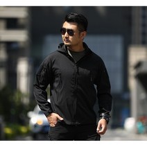 에쉬울프 전술 소프트쉘 윈드자켓 후드집업 밀리터리 바람막이 점퍼 방수 자켓