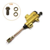 유압실린더 10mm 오토바이 리어 브레이크 마스터 50cc 70cc 110cc 125cc 150cc 250cc thumpstar atv pit pro 먼지 자전거, 금
