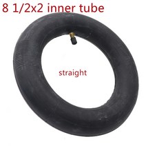 샤오미 Mijia M365 전동 스쿠터 타이어 8 1/2x2 인플레이션 휠 외부 튜브 공압 액세서리, 01 inner tire straight