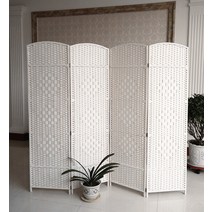 돌잔지 병풍 제사 파티션 미니 차례용 한옥 밀짚 등나무 병풍, 높이 1.2m  너비 40cm 중공 위아래 맞춤