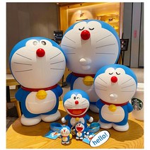 도라에몽 25cm 43cm 대형 피규어 저금통 인테리어 소품, 1개