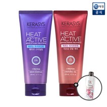 [애경] 케라시스 히트액티브 트리트먼트 220ml+러블리 샴푸 180ml, 상세 설명 참조, 상품명:극손상 모발 케어 220ml, 상세 설명 참조