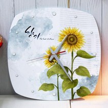 [바보사랑] 아크릴시계_해바라기의향기02, 타입선택:3.12각