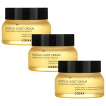 CosRx (코스알엑스) CosRx 풀 핏 프로폴리스 라이트 크림 65ml(2.19fl oz), 3개
