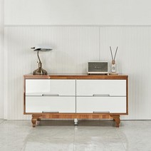 아트박스/히트디자인 B512 2단 거실장 1200 2colors, 엘다