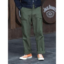 브론슨 퍼티그 팬츠 오리지널 헤링본 OG107 아메카지 Bronson