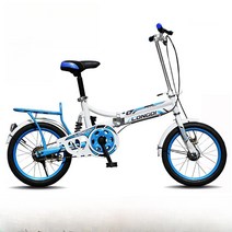 미니벨로 초소형 접이식 여자 20인치 미니벨로자전거, 06. 16인치 시프트 블랙 레드, 01. 16인치