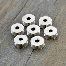 자수기 자수기계 자수재봉틀 자수미싱 520pcs 재봉틀 금속 보빈 산업용 재봉틀 부품 고경도 플랫 자동차 철 보빈 셔틀 공예 바느질, 20개