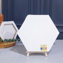 키득키득 캔버스천액자 육각[34.5cm]