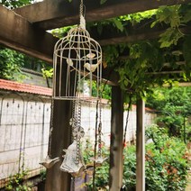 새 천사 풍경종 바람종 처마 풍경소리 절 교회, I.새장 바람 차임