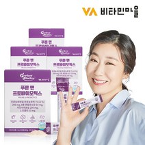 비타민마을 퍼펙트바이오틱스 테일러 푸룬 앤 프로바이오틱스 유산균 4박스 120포 푸룬주스, 4개, 30포