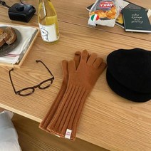선빛 멜로 니트 장갑 터치 가능 겨울 방한 따뜻한 귀여운 손가락 롱