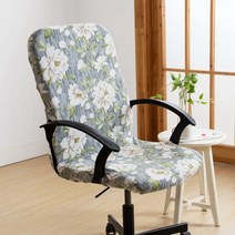 소파베드 데이베드 스트레치 스판덱스 회전 리프트 컴퓨터 의자 커버 탄성 사무실 팔 홈 다이닝 스터디 룸, 15 15_01 S