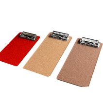 투명 아크릴 클립보드 판때기 메뉴판 카페 메뉴 미용실 결재판 셀프 빌지 꽂이 판떼기 케이스 술집 영수증 철 패드, 투명(중)