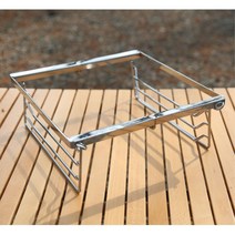 바베큐구이 3단 높이조절 화롯대 글램핑 낚시 밥그릴, 옵션3주철그릴