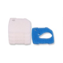 Eheim Professional 4 + 250/250T/350/350T/600 및 4e 350 용 호환 프리 필터 미세 패드, 02 8 White 2 Blue, 02 8 White 2 Blue