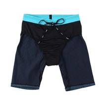 스포츠 러닝 타이즈 반바지 XL 스카이블루