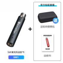마이크 증폭기 휴대용 확성기 야외 볼륨조정 행사 무대 공연 방송, 블랙(28dB /플러그/무손실 증폭)