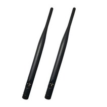통신용 안테나 듀얼 밴드 WiFi 24GHz 5GHz SMA 남성 커넥터 5dbi 옴니 지, SMA-2pcs antennas