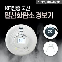 FYC 휴대용 캠핑 일산화탄소 경보기 감지기 CO 국산 KFI인증, 일반형