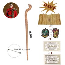 니키마술도구 니키 추천 마술 도구 어린이마술도구 니키마술도구세트 마술도구 마술용품 마술카드 Filius-금속 코어 지팡이 지도 2 티켓 라벨 없음 상자 어린이 장난감, Krum