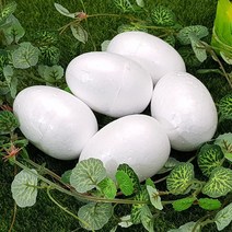 한소픈 스티로폼 계란모형 7cm 20P set 부활절 소품 부활절꾸미기 부활절달걀 미술재료 에그공예