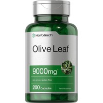 호르바 올리브잎 추출물 200캡슐-올유로핀 Horbaach Olive Leaf Extract Non-GMO Gluten Free (미국배송), 1개, 200ml