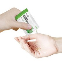 휴대용 일회용 에탄올 젤 세균제거 피부 보습 손소독제 2g 5개입