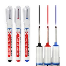 타일펜 구멍 틈새 긴심 작업 마카 마커펜, 검정색