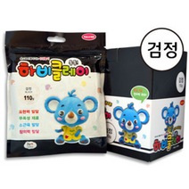 토단 하비클레이 110g 검정, 3개