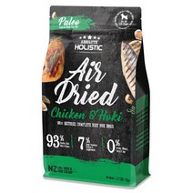 앱솔루트 홀리스틱 독 슈퍼프리미엄 간식용 애견사료 1kg-닭고기와 호키 (강아지 간식추가 증정)
