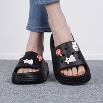 분홍슈즈 캔디 슬리퍼 사무실 쿠션 여성 여름