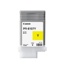 캐논 정품플로터잉크 PFI-8107Y iPF681 iPF686 iPF771 iPF781 iPF786, 노랑