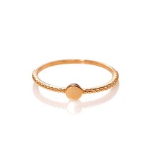 이슬쥬얼리 14K 데일리 버블비 반지 레이어드 여자반지