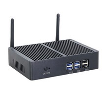 미니 pc 저렴한 팬리스 ht 인텔 코어 i3 7100u i7 4500u 셀러론 10, 코어 i3-4010u, 8g 램 256g ssd 와이파이