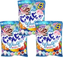 잔자카 소다향 캔디 152g 소다 사탕, 잔자카 소다향 캔디 152g 3개