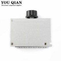 전압조절기고품질 전압 조정기 4000W 220V 고전력 SCR 속도 컨트롤러 전자 거버너 온도 조절기 BS, 한개옵션0