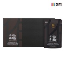 [더작] 유기농 발효 흑마늘 진액즙 30포, 단품