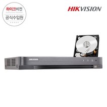 하이크비전 IDS-7204HQHI-M1/S 4채널 4MP 녹화기+CCTV용 HDD 6TB