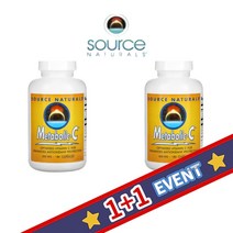 소스내추럴스 1+1 Metabolic 메타볼릭 비타민 C 씨 500mg 180캡슐, 1개, 기본