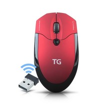 TG삼보 TG-M7000G 무선 마우스 (레드), 레드, 레드