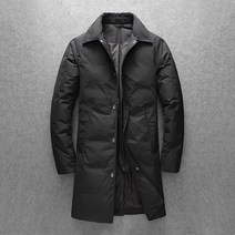 남성다운롱화이트오리털롱코트8653/P345488