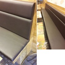 길이50cm당 가격/붙박이소파 의자 쿠션 제작 카페 식당 가정용 업소용 소파맨 wall-127, 1개