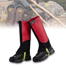 등산용 발토시 벌목 안전각반 벌초 작업 다리스패츠 221122EA, 쿠팡 레드