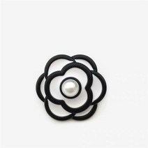 커프링크스 커프스버튼 커프스링 정장 캐쥬얼 세트10pcs 1823mm 빈티지 금속 바느질 여성 의류 액세서리 코트 자켓 셔츠 장식 진주 꽃