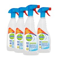 영국 데톨 안티박테리아 다목적 향균 클리너 스프레이 750ml 4개 Dettol Antibacterial Surface Cleanser