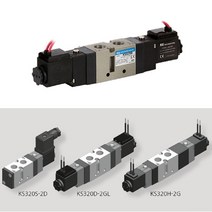 [디어제스트]_KCC-5포트 공압솔레노이드밸브 KS320S 220V (1EA) 밸브 배관구 유밸브 쏠밸브★★★★★, ▦▦▦이 상품으로 구매할래요, ▦▦▦이 상품으로 구매할래요