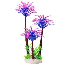 인공 수생 식물 잔디 물고기 탱크 액세서리, 03 Purple