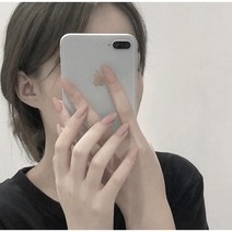 50종[4+1] 매트네일팁 24p 인스턴트 네일 원 컬러 붙이는 간편 무광, 자색고구마(발레리나)
