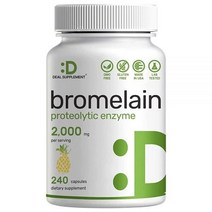 Deal Supplement 브로멜라인 2000mg 240정